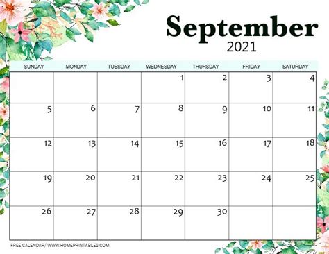 Free Printable September 2022 Calendars Wiki Calendar September 2022