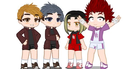 I Made Haikyuu Characters In Gacha Club Rgachaclub