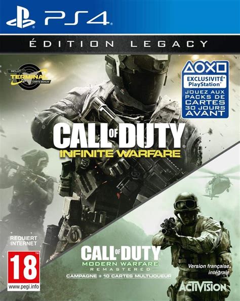 Call Of Duty Cod Infinite Warfare Legacy Edition Ps4 Game Sony