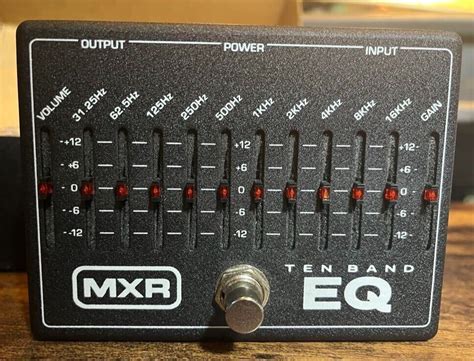 Mxr M108 10 Band Equalizer Ten Band Eq Used Tested From Japan W Ac