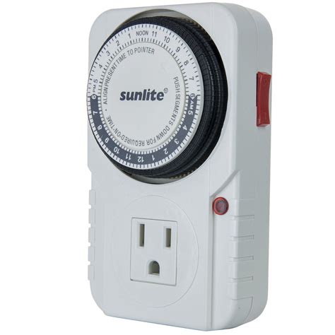 Sunlite 05003 Su T200 24 Hour Heavy Duty Appliance Timer Electrical