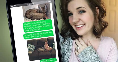 Woman Tricks Husband Into Thinking She Adopted A Coyote His Freakout Is Amazing Daily