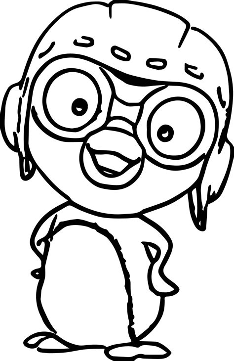 Ryan coloring page from the wild category. Racing adventure story of a tiny penguin Pororo 20 Pororo coloring pages | Free Printables