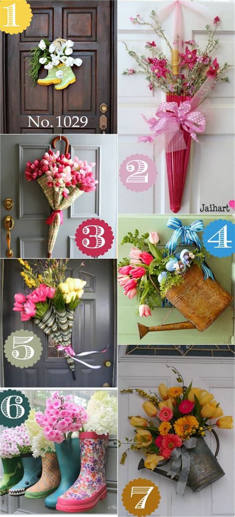 Spring Door Decor Ideas Diy Crafts
