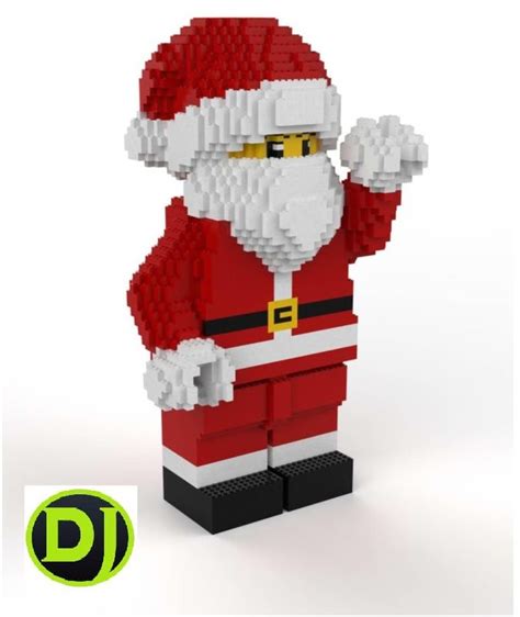 Lego Moc Santa Claus By Dj Brick Rebrickable Build With Lego