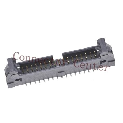 Shrouded Idc Ejector Header Ide Connector For Samtec 254mm Pitch 34pin