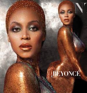 Effiong Eton Beyonce Goes Naked On The Cover Of Flaunt Magazine