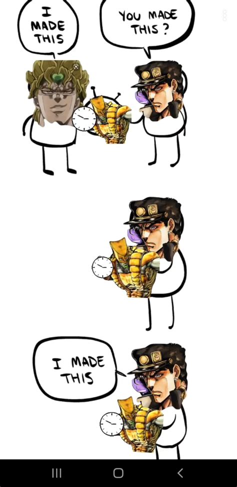 Jotaro Stole Dios Stand Power Just Cuz Rshitpostcrusaders