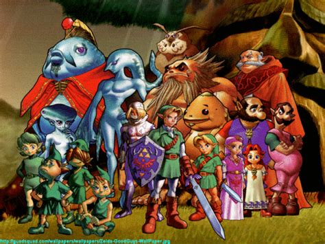 The Legend Of Zelda Ocarina Of Time 3d Wallpaper
