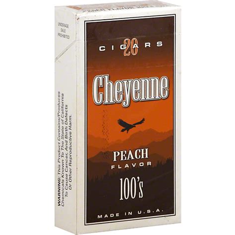 Cheyenne Cigars 100s Peach Tobacco Food Fair Markets