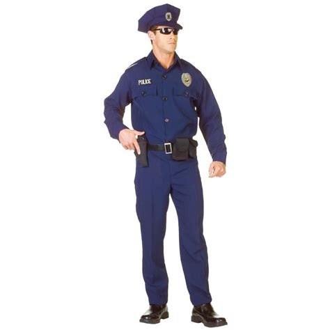 Police Officer Adult Xxl 48 50 Police Officer Costume Police Officer