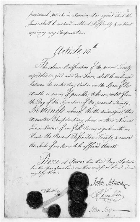 Treaty Of Paris 1783 Photograph By Granger Fine Art America