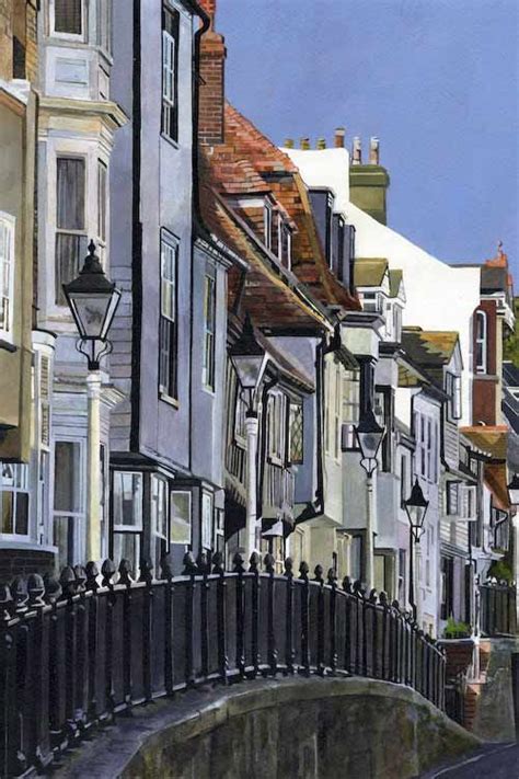 Hastings High Street Painting And Limited Edition Giclee Print By