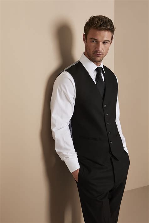 Contemporary Mens Waistcoat Simon Jersey Uniforms