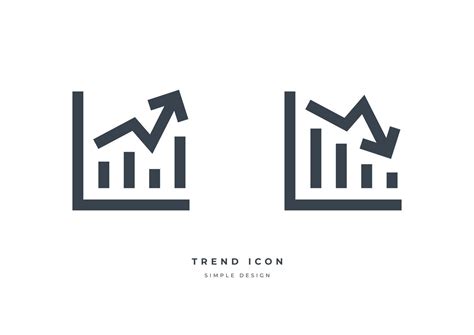 Business Market Trend Graph Icon Isolated On White Background 2517938