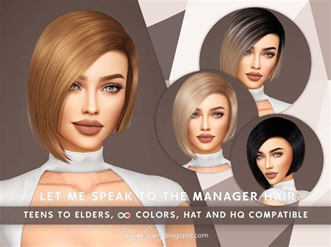 The Sims Resource Sonyasims Let Me Speak To The Manager Hair