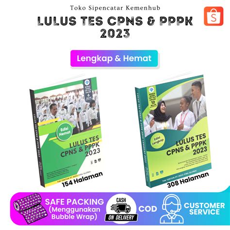 Jual Versi Terbaru Cpns Pppk Buku Lulus Tes Cpns Pppk