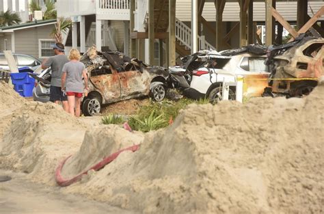 The Aftermath Of Hurricane Isaias At Oak Island Nc Oak Island Nc