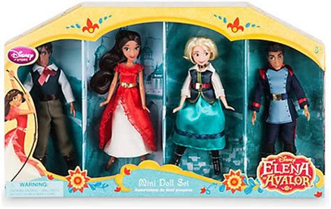 Disney Elena Of Avalor Elena Of Avalor Exclusive 5 Mini Doll 4 Pack