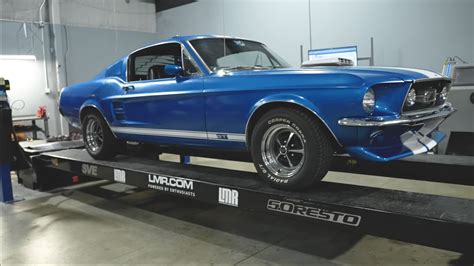 428 Cobra Jet Swapped 1967 Ford Mustang Gt Fastback Hits The Dyno