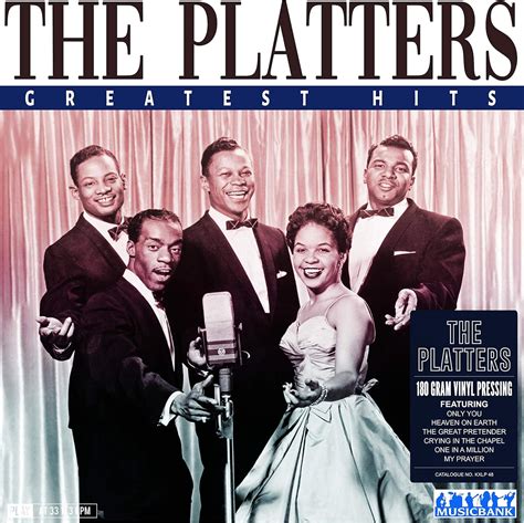 The Platters Greatest Hits 12 Vinyl 180 Gram Lp Record Label