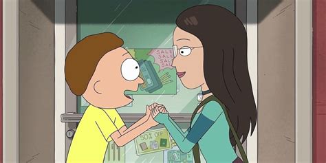 Rick And Morty Morty Just Met The Love Of His Life And Jerry Ruined It