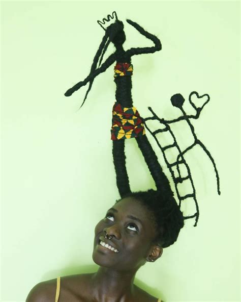 Artist Turns Her Hair Into Incredible Sculptures New Pics Bored Panda