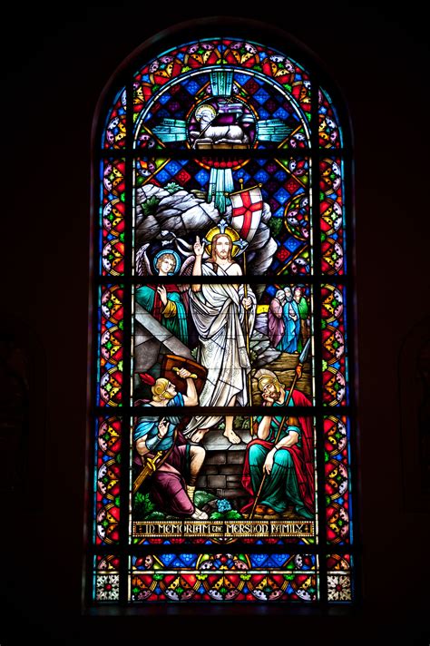 St Josephs Catholic Church Stained Glass Windows Tour Stained