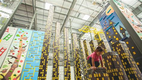 Sender One Gives La Kids Their Own Indoor Climbing City Mommy Nearest