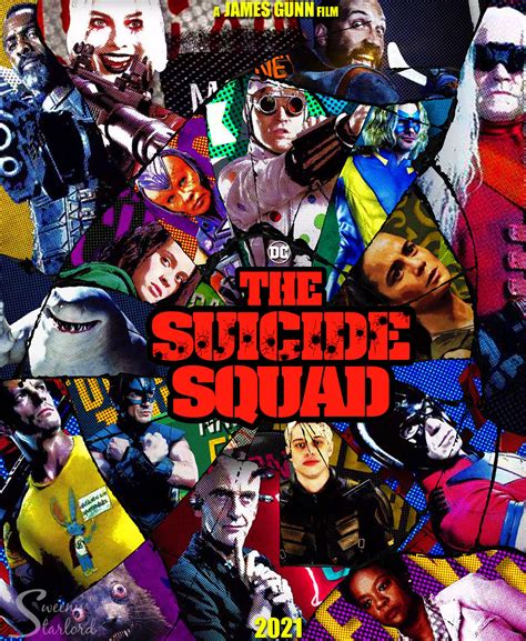 Fan Art The Suicide Squad 2021 Poster Made By Me This Is My Most