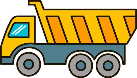 Dump Truck Clipart Images Free Download Png Transpare