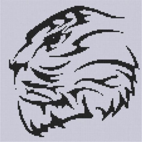 Bengal tiger 3 tiger counted cross stitch pattern by tereena clarke to download and print online. 17 Best images about Cross stitch- tiger on Pinterest ...
