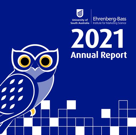 2021 Annual Report Cover Ehrenberg Bass Institute For Marketing Science
