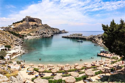 11 Best Beaches On Rhodes Anthony Quinn To St Pauls Bay