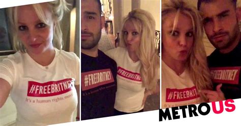 Britney Spears In Freebritney Shirt Ahead Of Conservatoriship Hearing