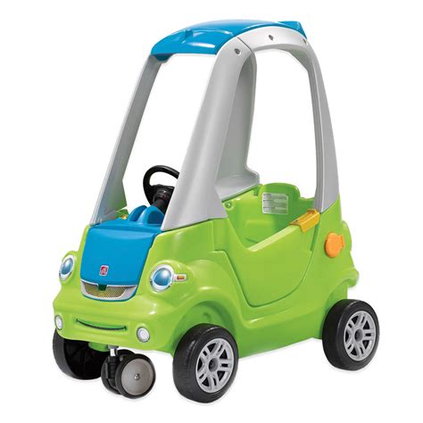 Step2 Toddler Outdoor Push Ride On Toy Car For Kids Easy Turn Coupe In