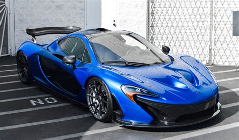 Mclaren P1 In Azure Blue Autos