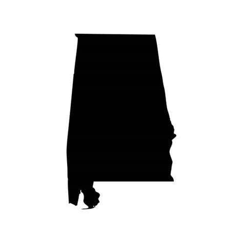 State Of Alabama Outline Illustrations Royalty Free Vector Graphics