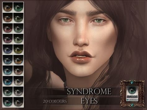 The Sims Resource Syndrome Eyes By Remussirion Sims 4 Downloads