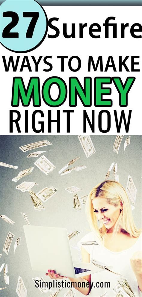 Need Money Now 27 Ways To Make Cash Right Now Need Money Now Need