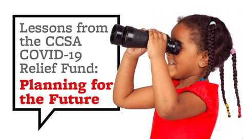 Lessons From The Ccsa Covid 19 Relief Fund Planning For The Future
