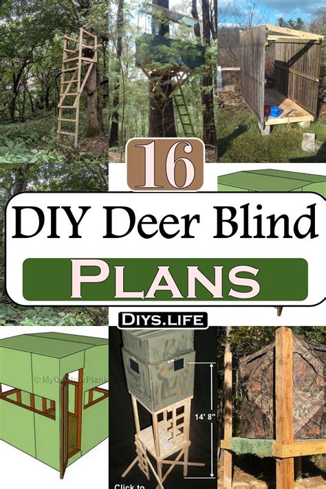 Diy Hunting Blind Plans Tutorial Pics