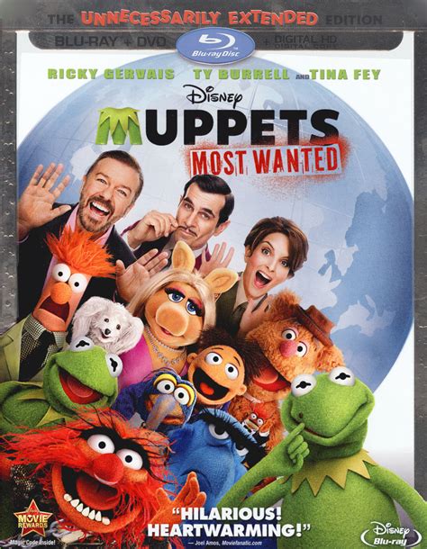 Best Buy Muppets Most Wanted 2 Discs Blu Raydvd 2014