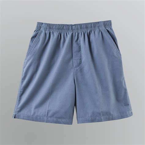 Basic Editions Mens Elastic Waist Shorts