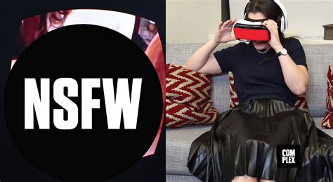Nsfw Watch These People Strap On A Samsung Gear Vr To Watch Virtual Reality Porn For The First