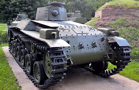 Type 97 Chi Ha Medium Tank Of The Japanese Imperial Army Preserved In