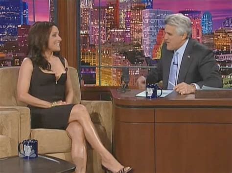 Julia Louis Dreyfus The Tonight Show With Jay Leno 2007 04 12