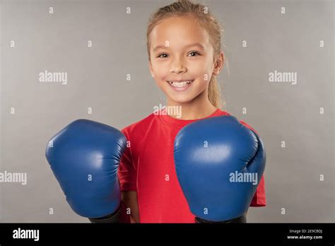 Kid Red Boxing Gloves Isolated Hi Res Stock Photography And Images Alamy