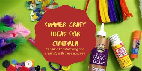 10 Awesome Summer Crafts For Preschoolers And Children