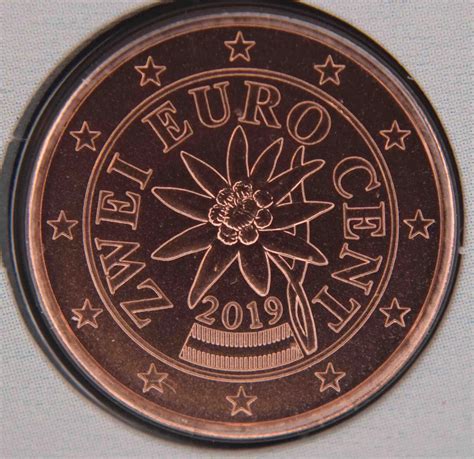Austria 2 Cent Coin 2019 Euro Coinstv The Online Eurocoins Catalogue